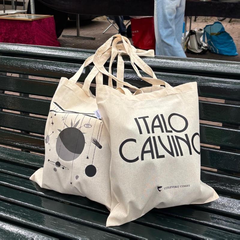 Omslag van boek: Italo Calvino totebag